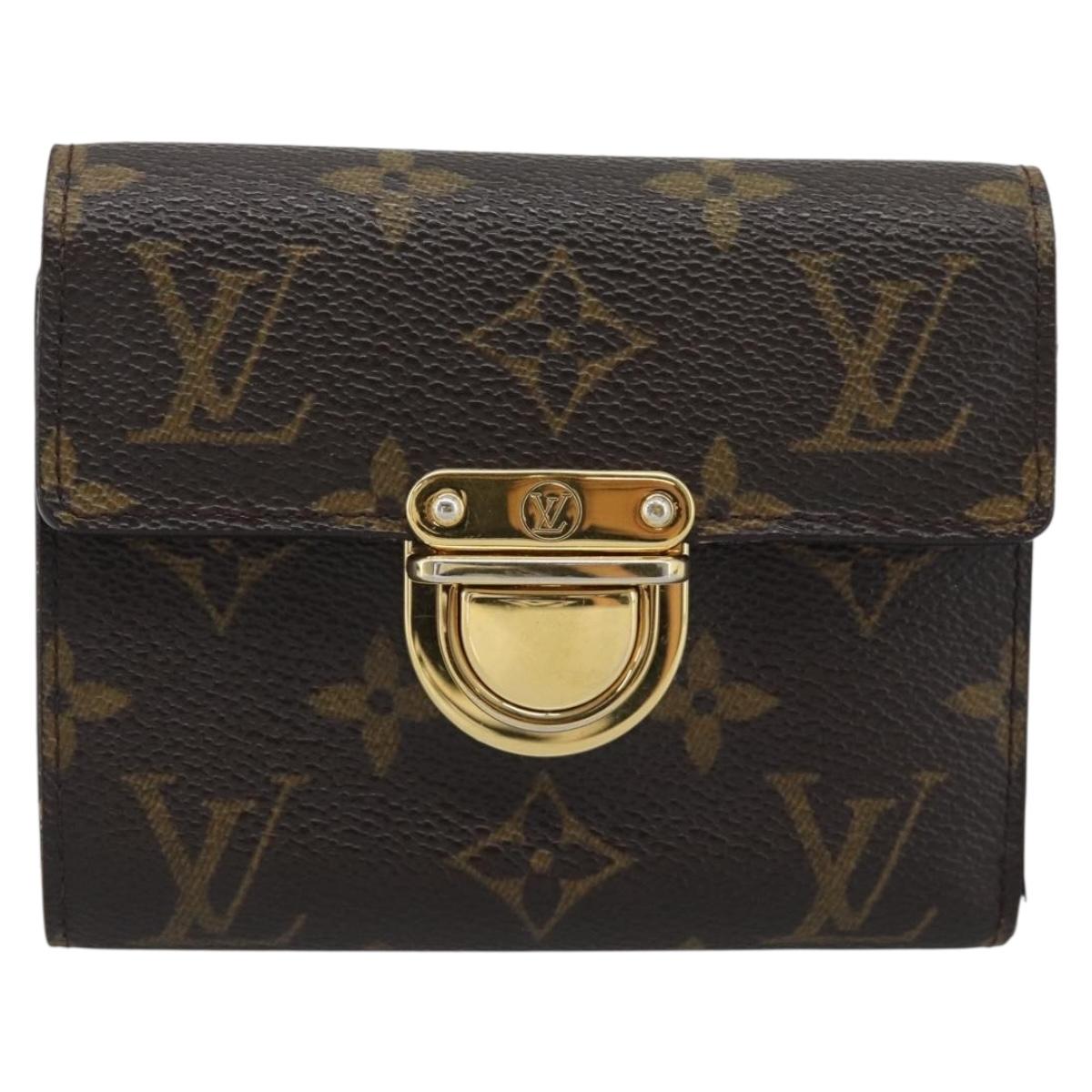 LOUIS VUITTON Monogram Portefeuille Koala Wallet N60005 LV Auth 196105