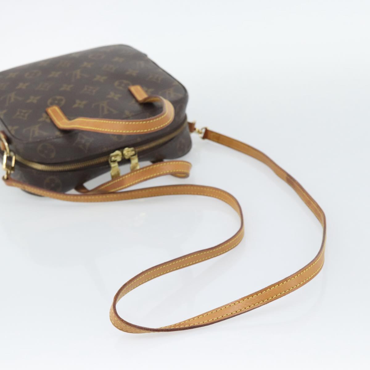 LOUIS VUITTON Monogram Spontini Hand Bag M47500 LV Auth 196112