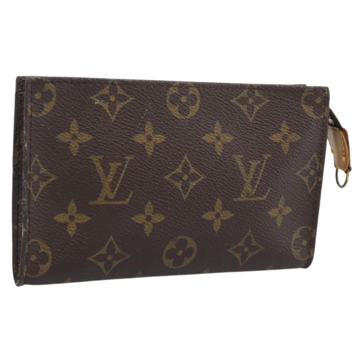 LOUIS VUITTON Monogram Bucket PM Pouch Accessory Pouch LV Auth 196114