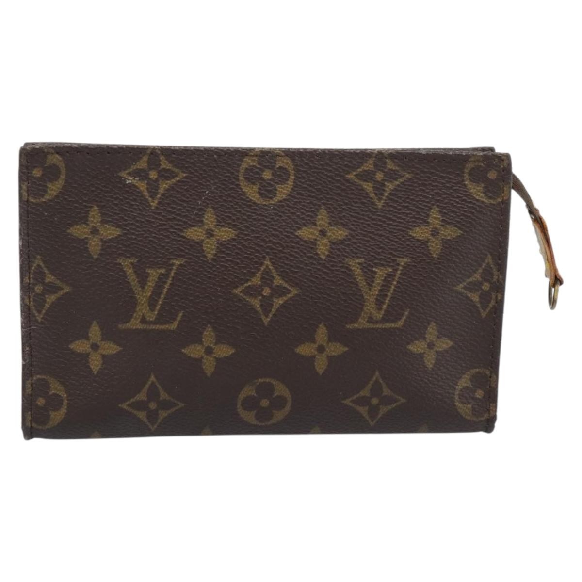 LOUIS VUITTON Monogram Bucket PM Pouch Accessory Pouch LV Auth 196114