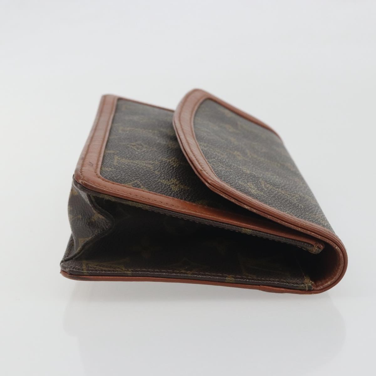 LOUIS VUITTON Monogram Pochette Dam PM Clutch Bag M51812 LV Auth 196134