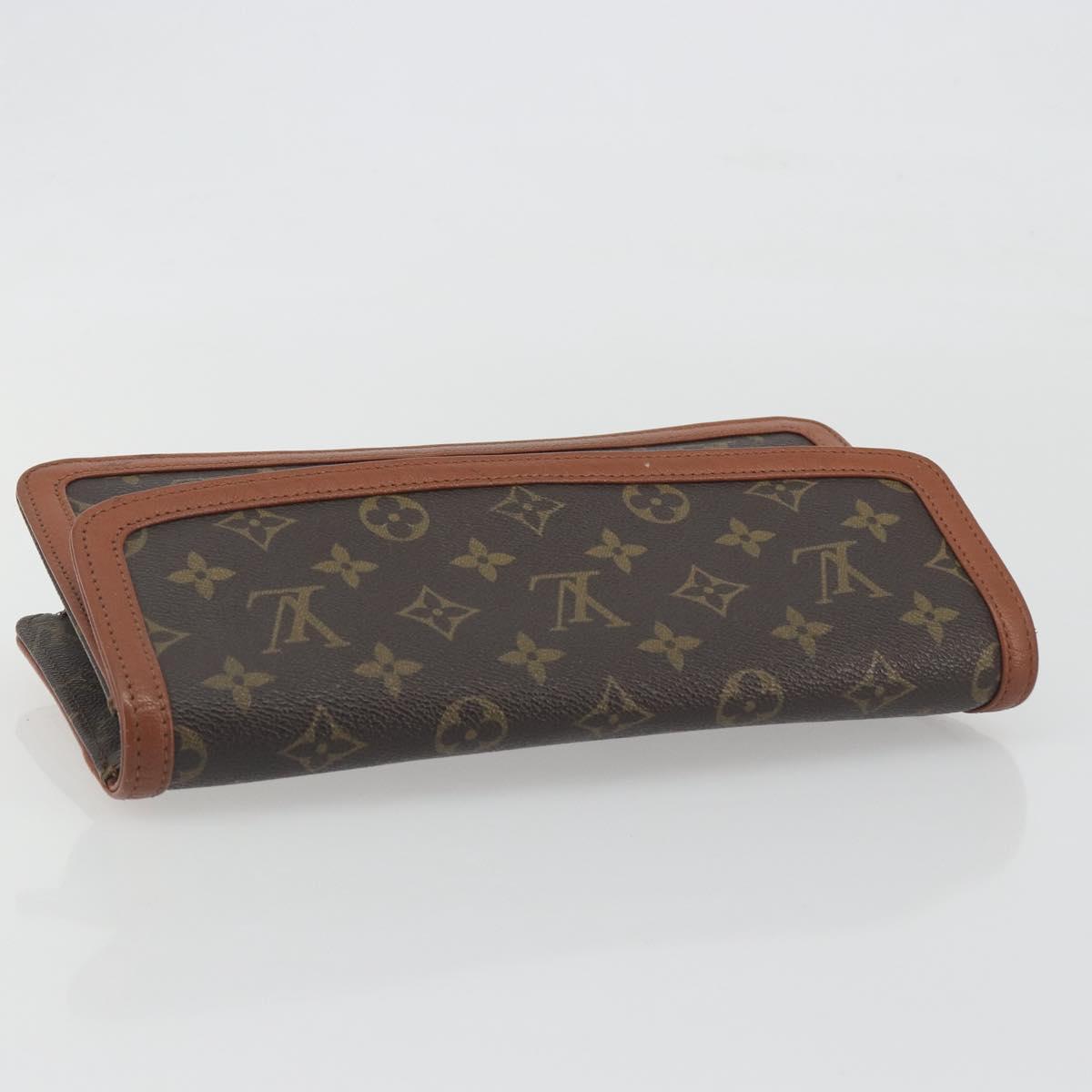 LOUIS VUITTON Monogram Pochette Dam PM Clutch Bag M51812 LV Auth 196134