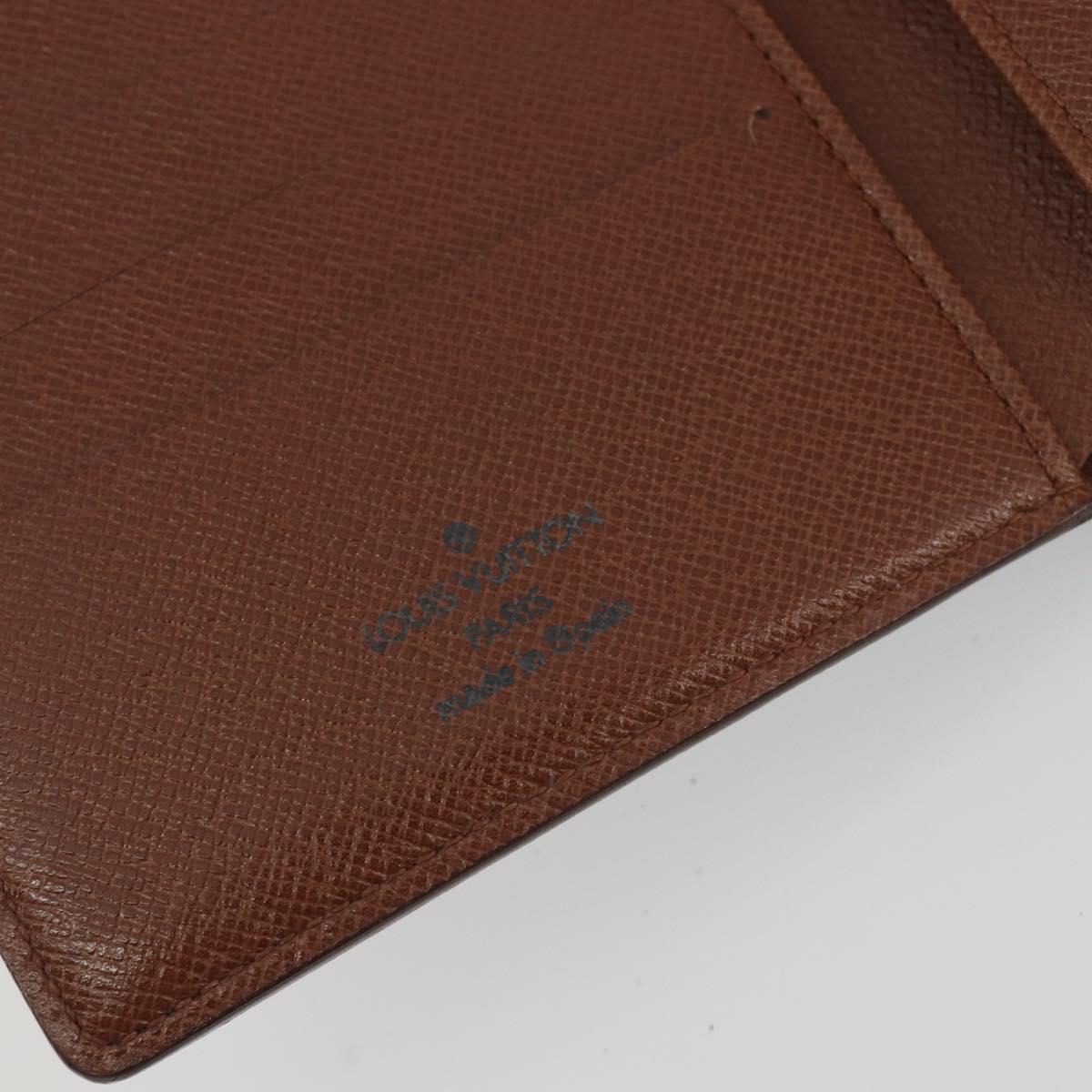 LOUIS VUITTON Monogram Portefeuille Marco Bifold Wallet M61675 LV Auth 196137