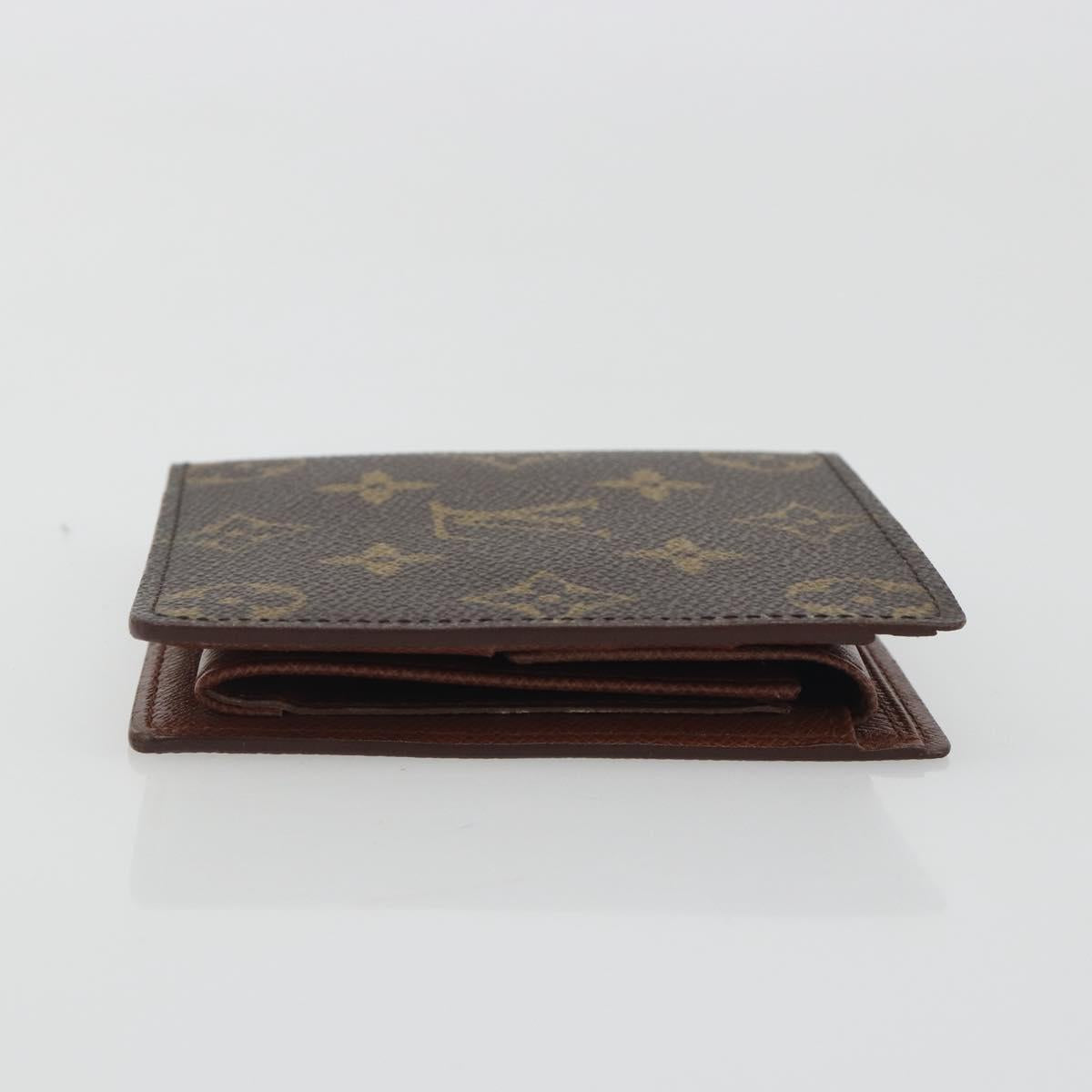 LOUIS VUITTON Monogram Portefeuille Marco Bifold Wallet M61675 LV Auth 196137