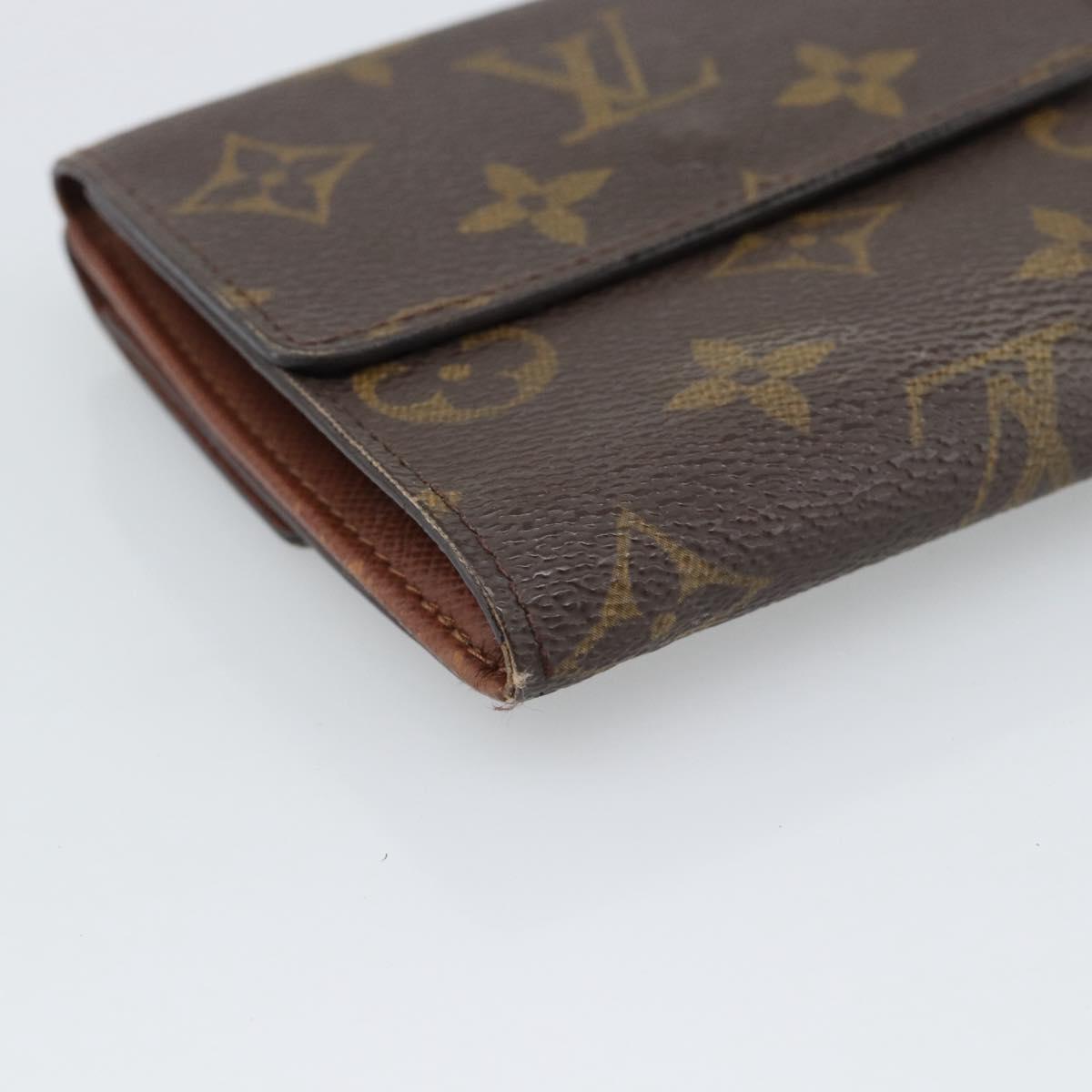 LOUIS VUITTON Monogram Porte Monnaie Bier Cartes Crdit M61652 LV Auth 196138