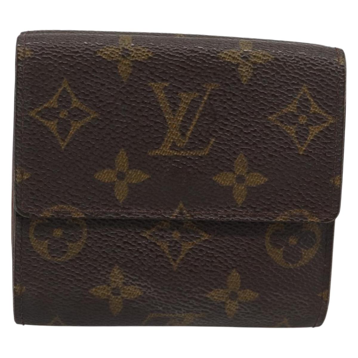LOUIS VUITTON Monogram Porte Monnaie Bier Cartes Crdit M61652 LV Auth 196138
