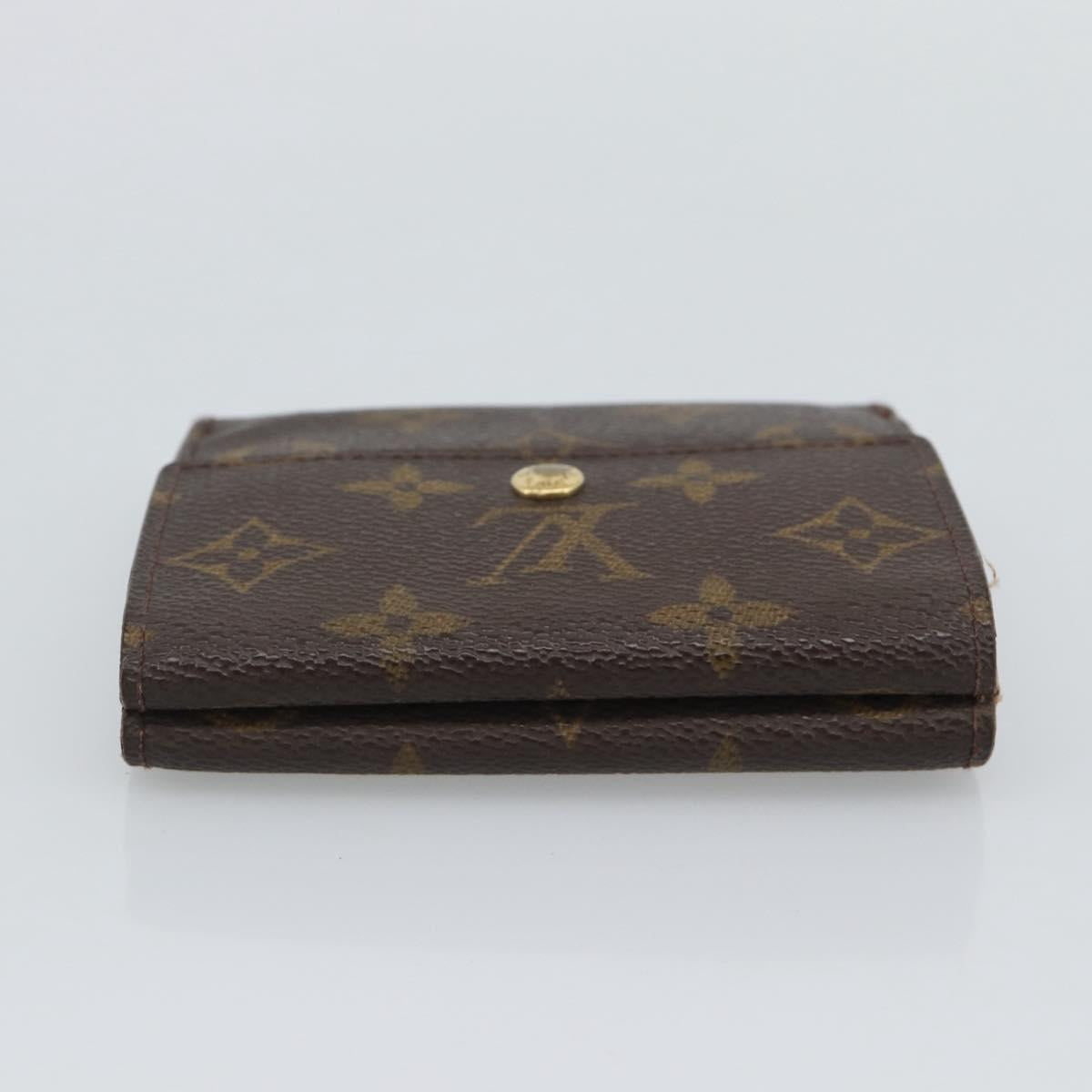 LOUIS VUITTON Monogram Porte Monnaie Bier Cartes Crdit M61652 LV Auth 196138