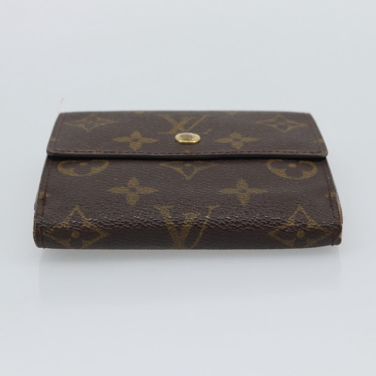 LOUIS VUITTON Monogram Porte Monnaie Bier Cartes Crdit M61652 LV Auth 196138