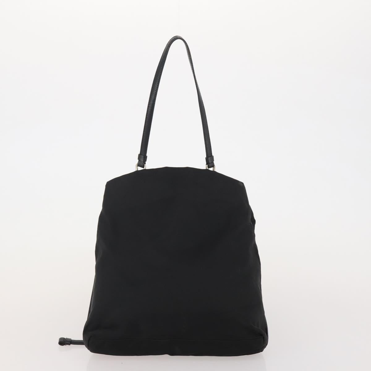 PRADA Shoulder Bag Nylon 4 Set Brown Black Auth 196164