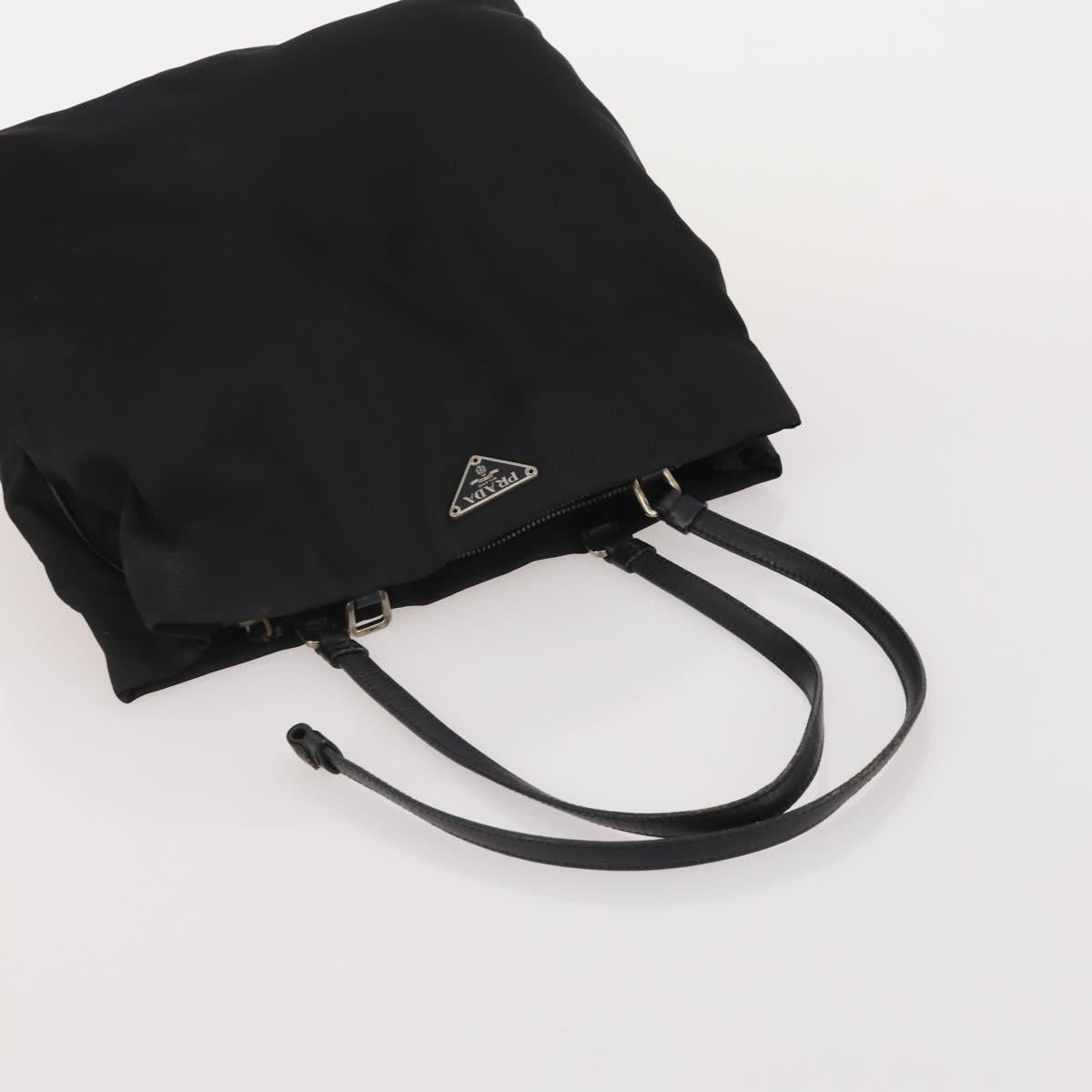 PRADA Shoulder Bag Nylon 4 Set Brown Black Auth 196164