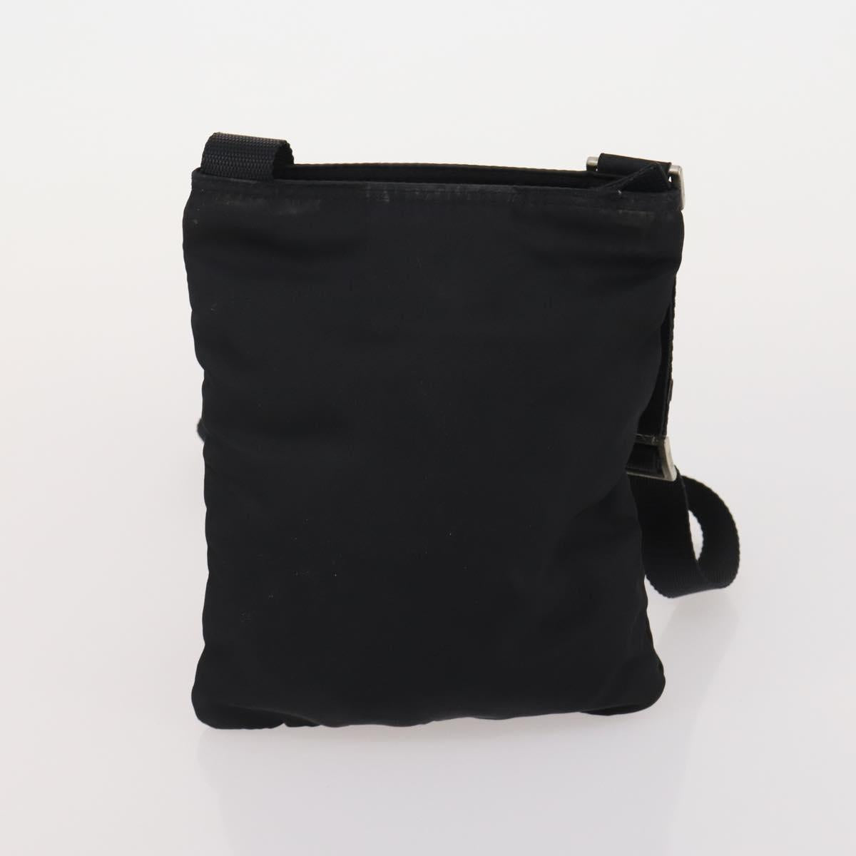 PRADA Shoulder Bag Nylon 4 Set Brown Black Auth 196164