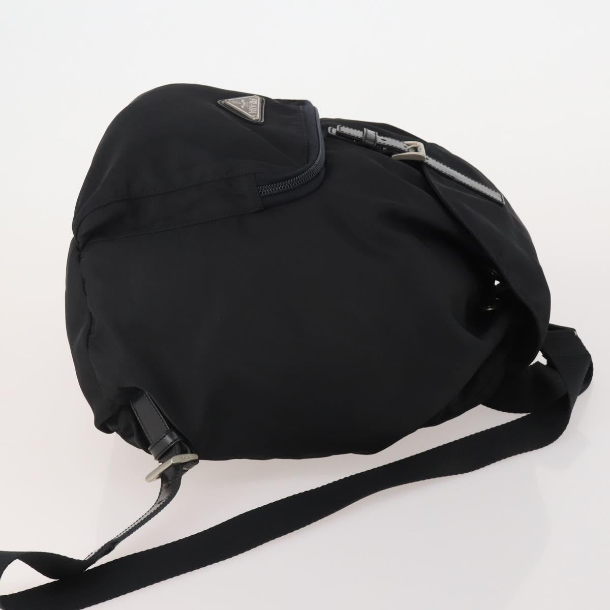 PRADA Pouch Nylon 2 Set Black Auth 196167