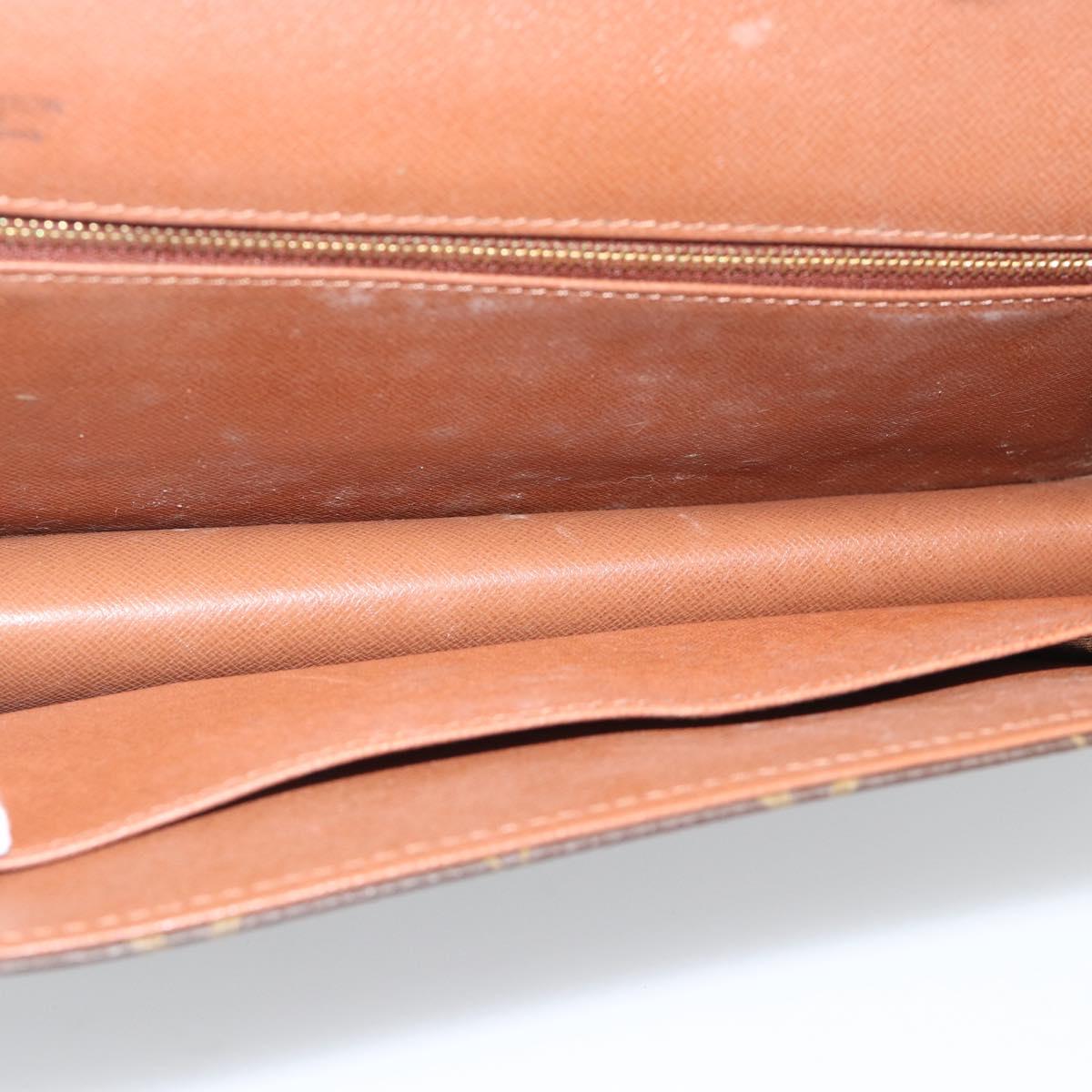 LOUIS VUITTON Monogram Pochette Dam Clutch Bag M51810 LV Auth 196174