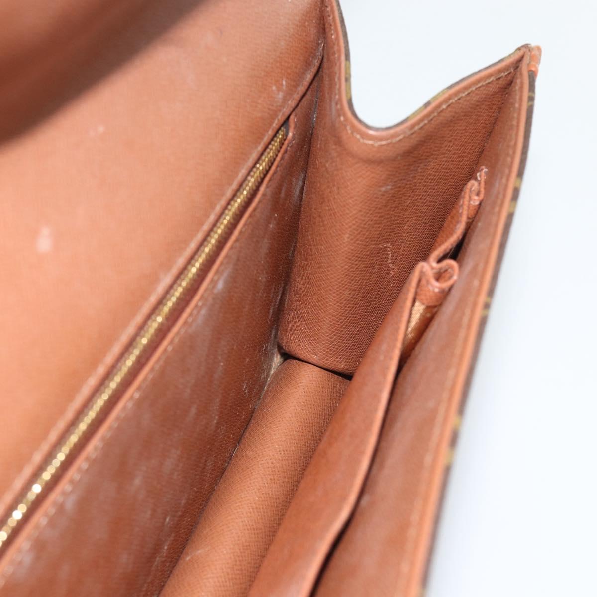 LOUIS VUITTON Monogram Pochette Dam Clutch Bag M51810 LV Auth 196174