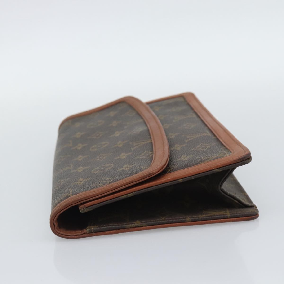 LOUIS VUITTON Monogram Pochette Dam Clutch Bag M51810 LV Auth 196174