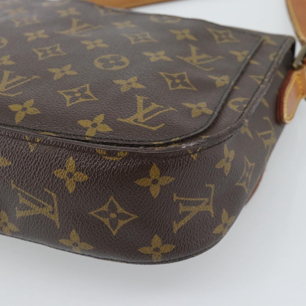 LOUIS VUITTON Monogram Saint Cloud GM Shoulder Bag M51242 LV Auth 196181