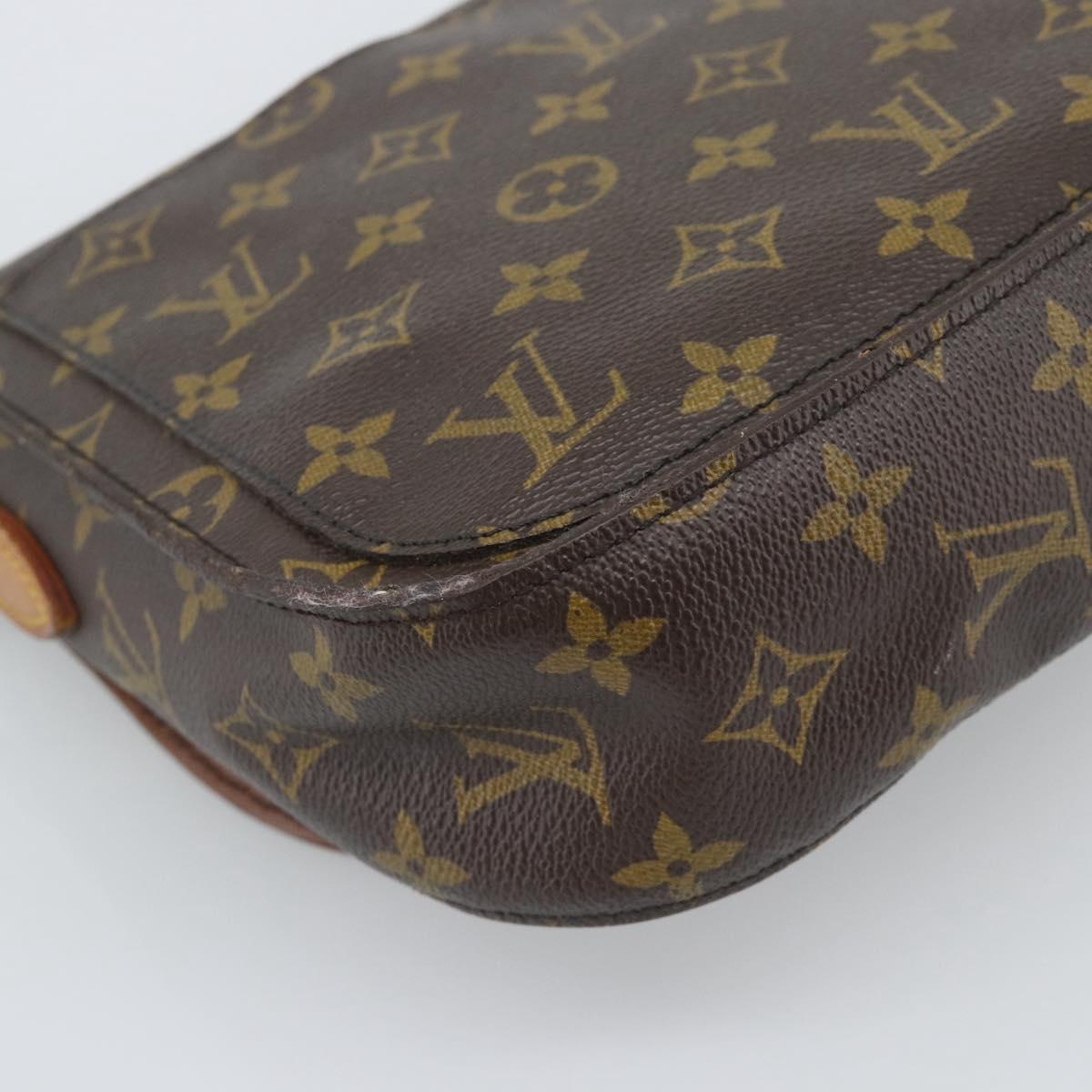 LOUIS VUITTON Monogram Saint Cloud GM Shoulder Bag M51242 LV Auth 196181