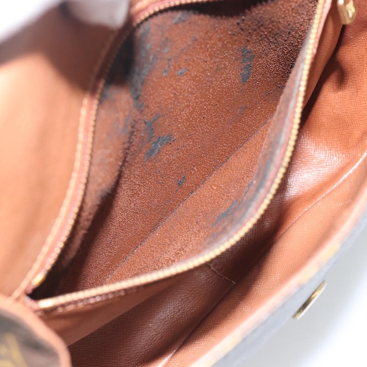 LOUIS VUITTON Monogram Saint Cloud GM Shoulder Bag M51242 LV Auth 196181