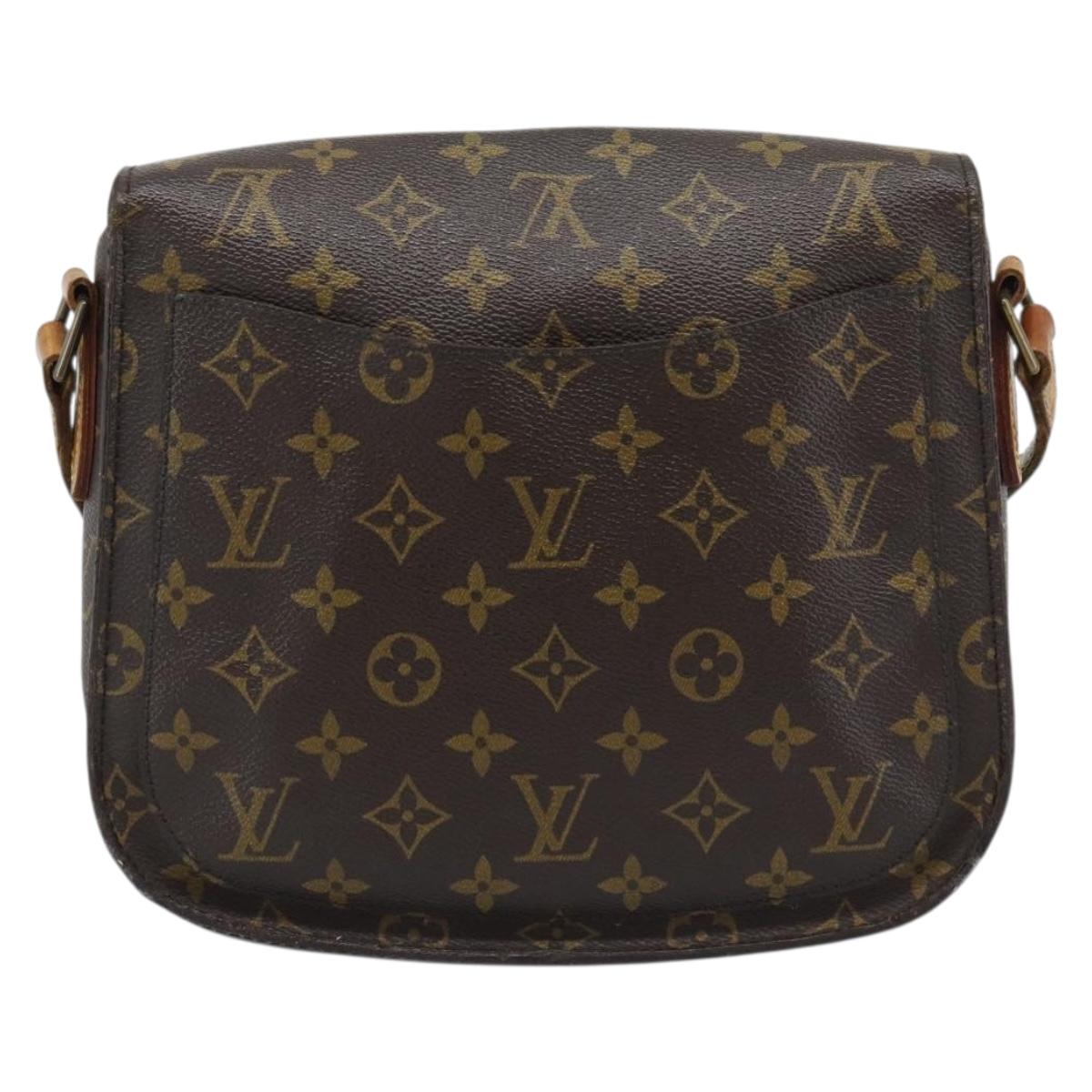 LOUIS VUITTON Monogram Saint Cloud GM Shoulder Bag M51242 LV Auth 196181