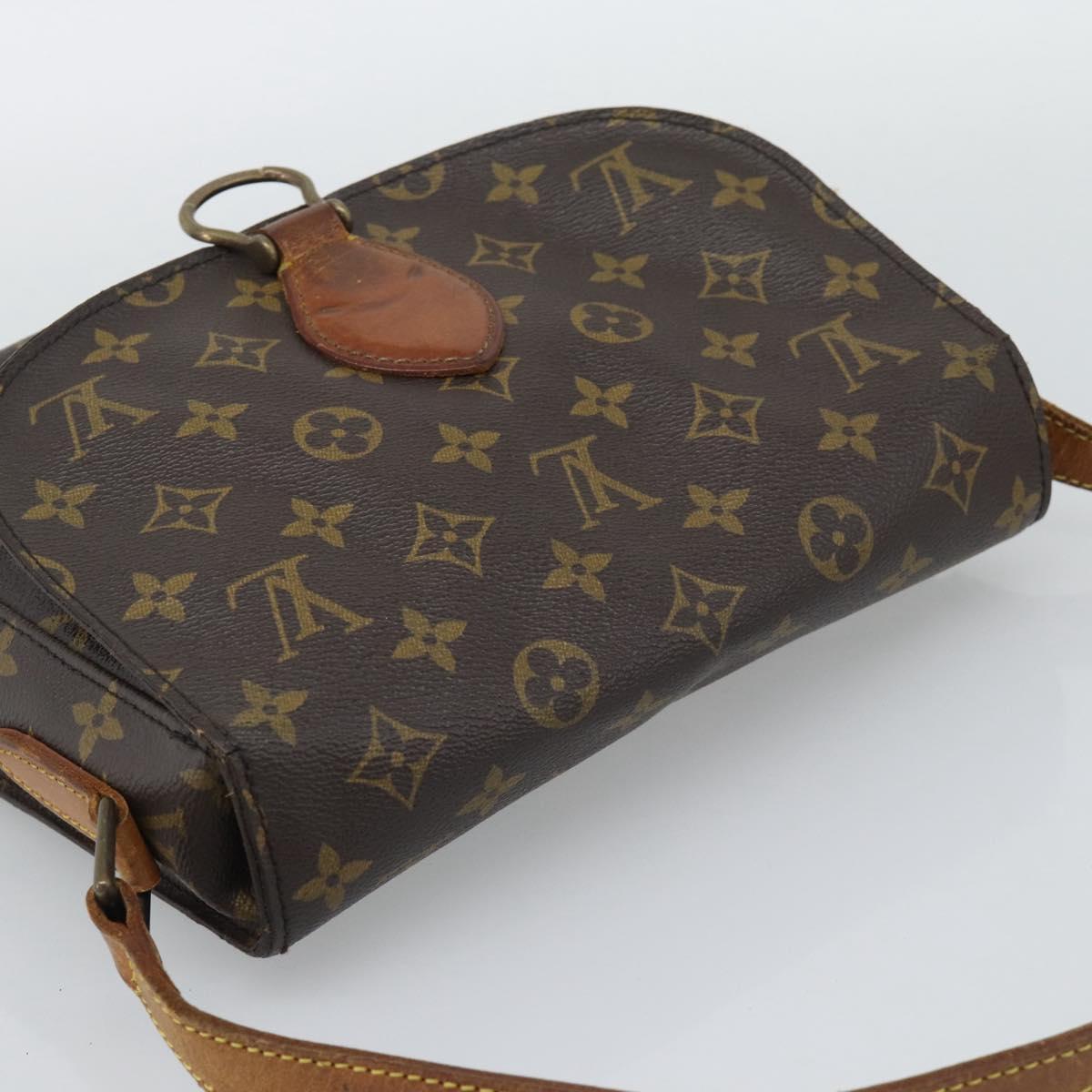 LOUIS VUITTON Monogram Saint Cloud GM Shoulder Bag M51242 LV Auth 196181