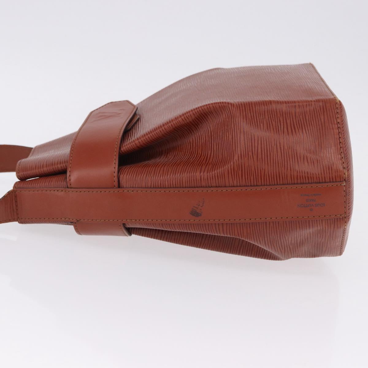 LOUIS VUITTON Epi Sac de Paul PM Shoulder Bag Brown M80203 LV Auth 196182