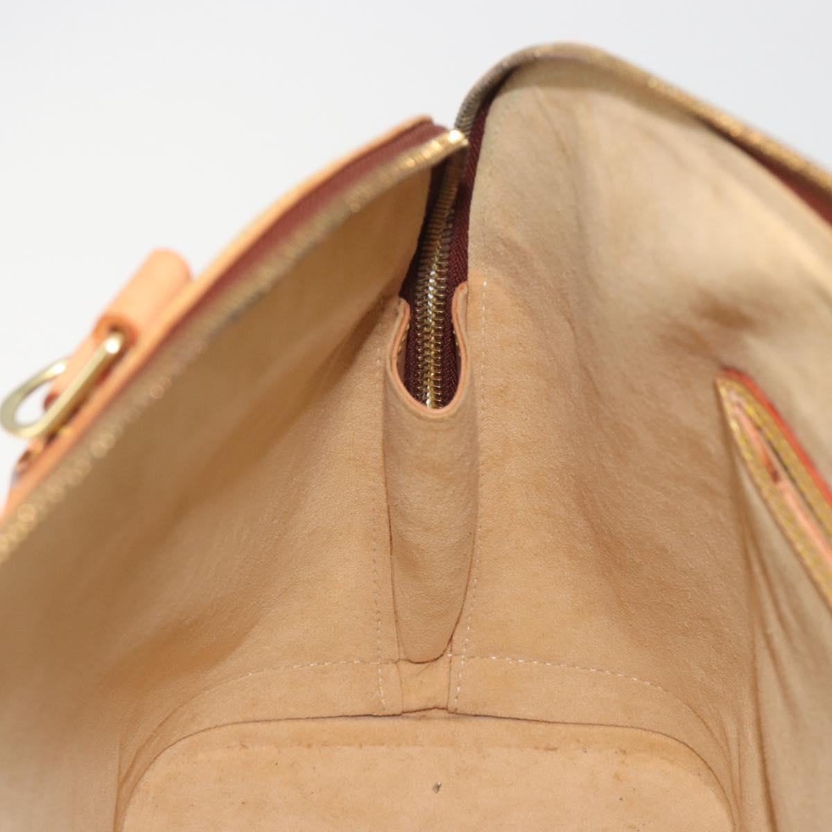 LOUIS VUITTON Nomad Alma Hand Bag Beige M85000 LV Auth 196187V