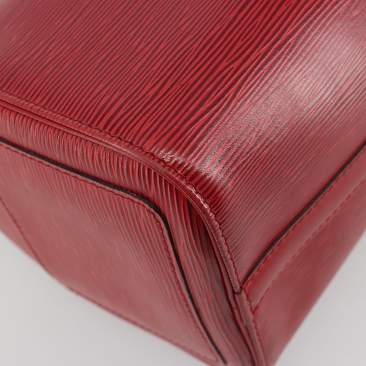 LOUIS VUITTON Epi Speedy 25 Hand Bag Castilian Red M43017 LV Auth 196189A