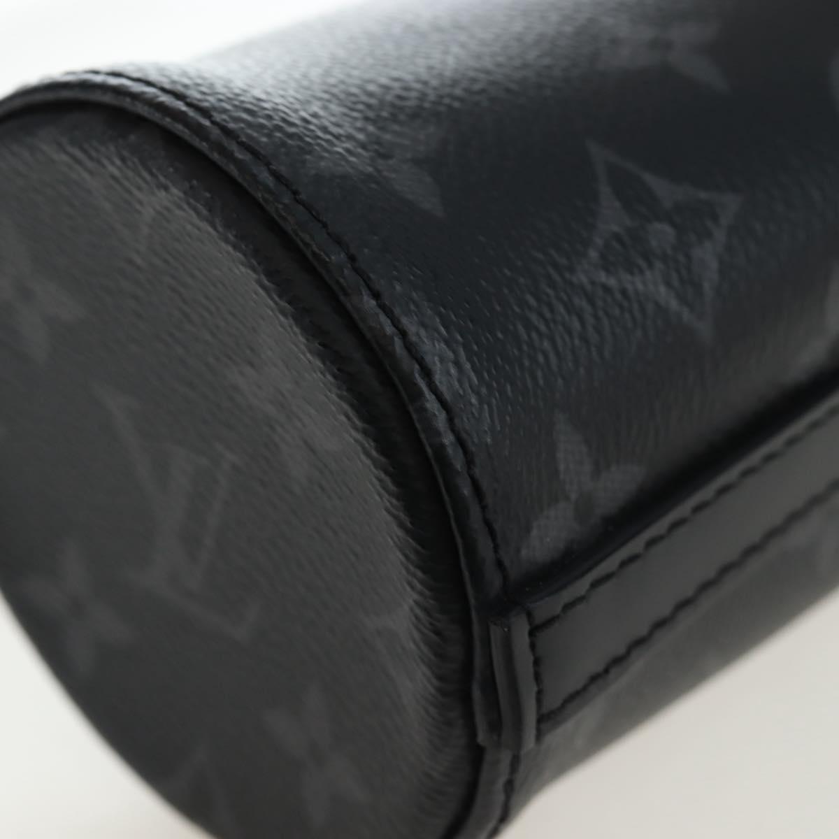 LOUIS VUITTON Monogram Eclipse Bottle Holder Porte Boutille GI0398 Auth 196192V
