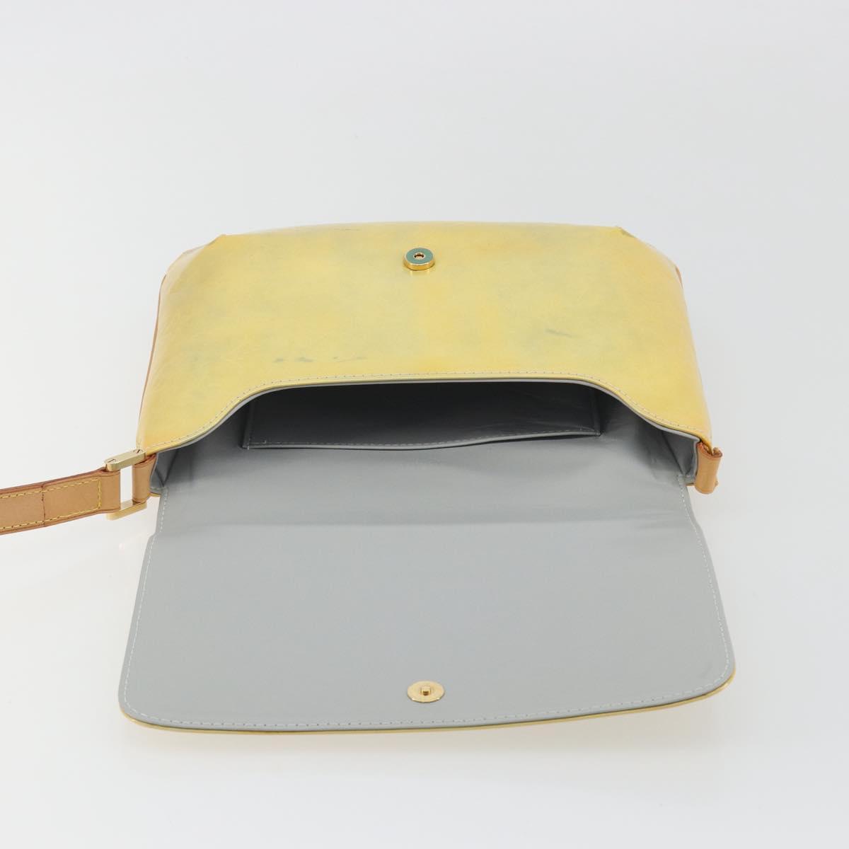 LOUIS VUITTON Monogram Vernis Thompson Street Bag Gris M91008 LV Auth 196204