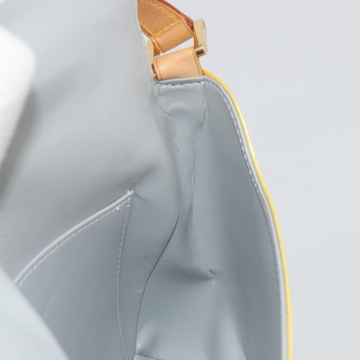 LOUIS VUITTON Monogram Vernis Thompson Street Bag Gris M91008 LV Auth 196204