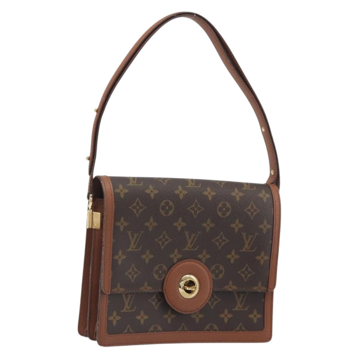 LOUIS VUITTON Monogram Raspail Shoulder Bag M51372 LV Auth 196205A