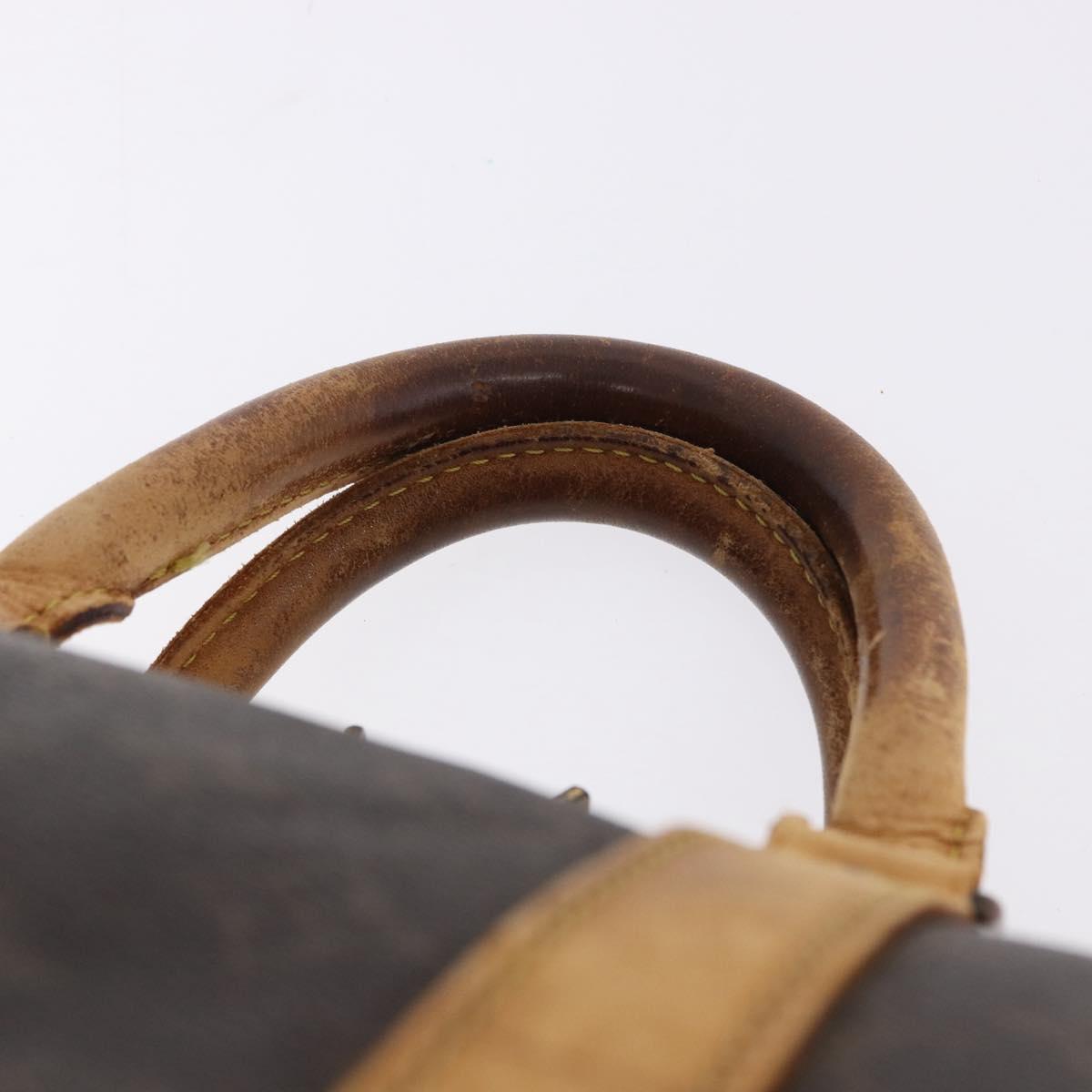 LOUIS VUITTON Monogram Keepall 55 Boston Bag M41424 LV Auth 196206