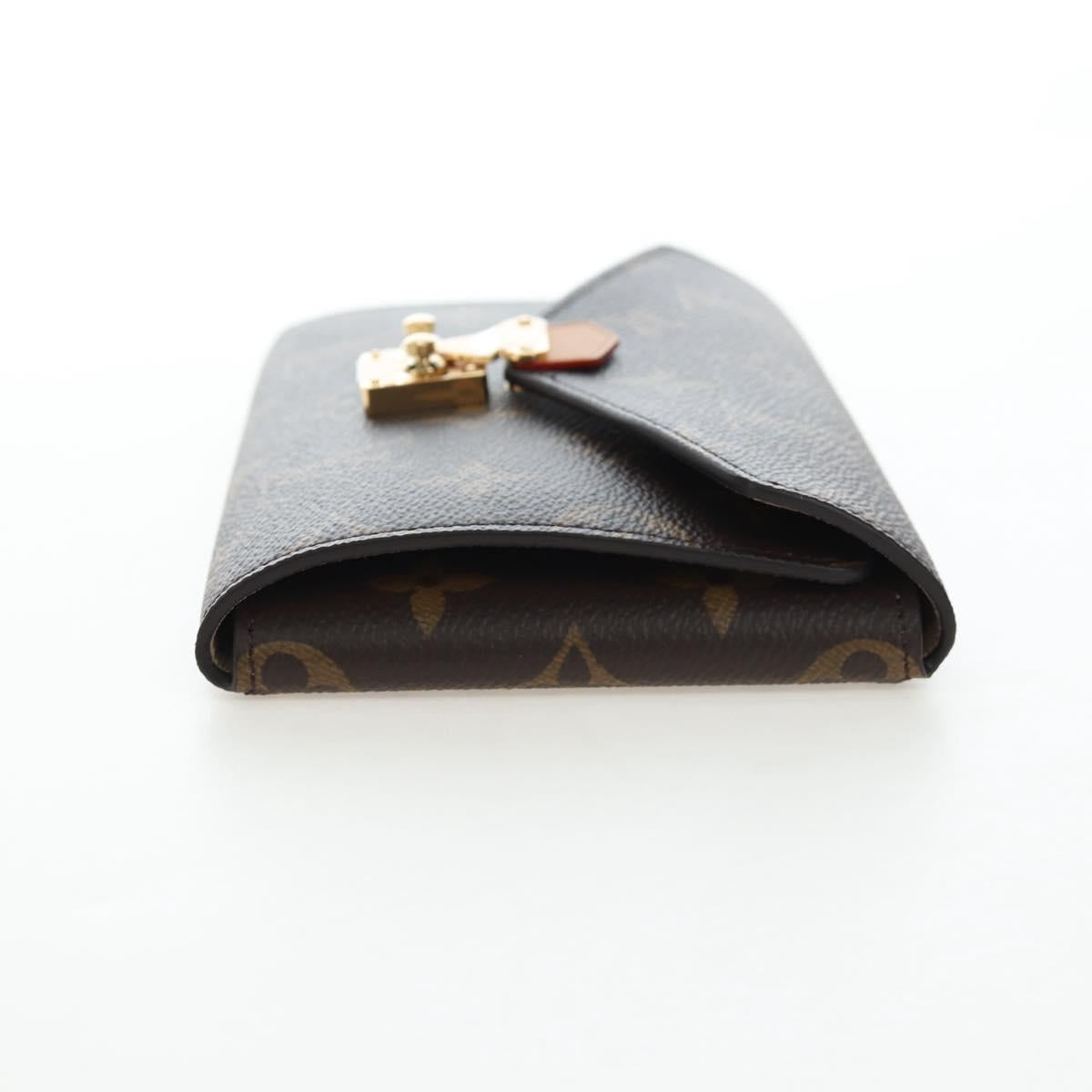 LOUIS VUITTON Monogram Lip & Eye Brush Set Pouch LBC001 LV Auth 196218V