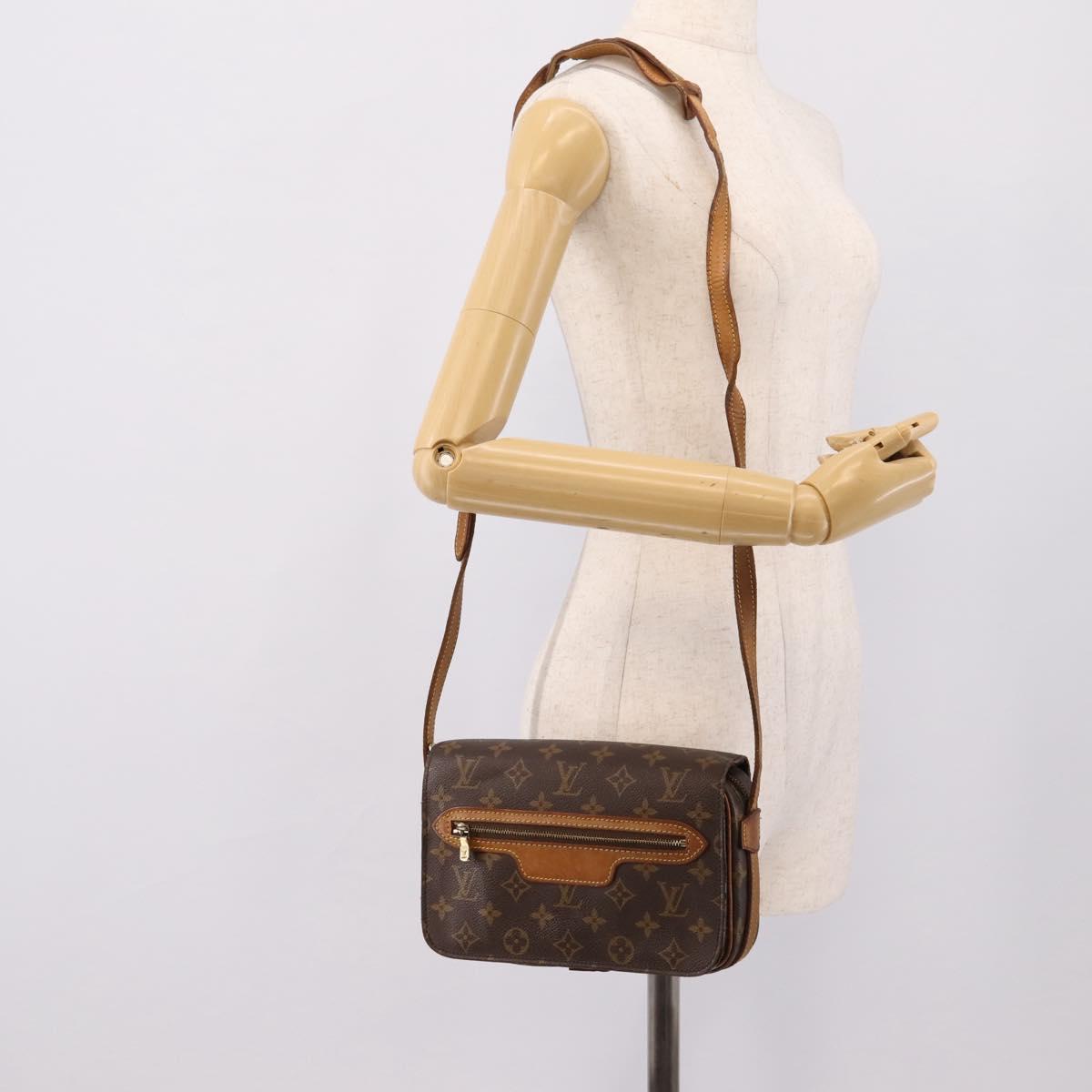 LOUIS VUITTON Monogram Saint Germain Shoulder Bag M51207 LV Auth 196219