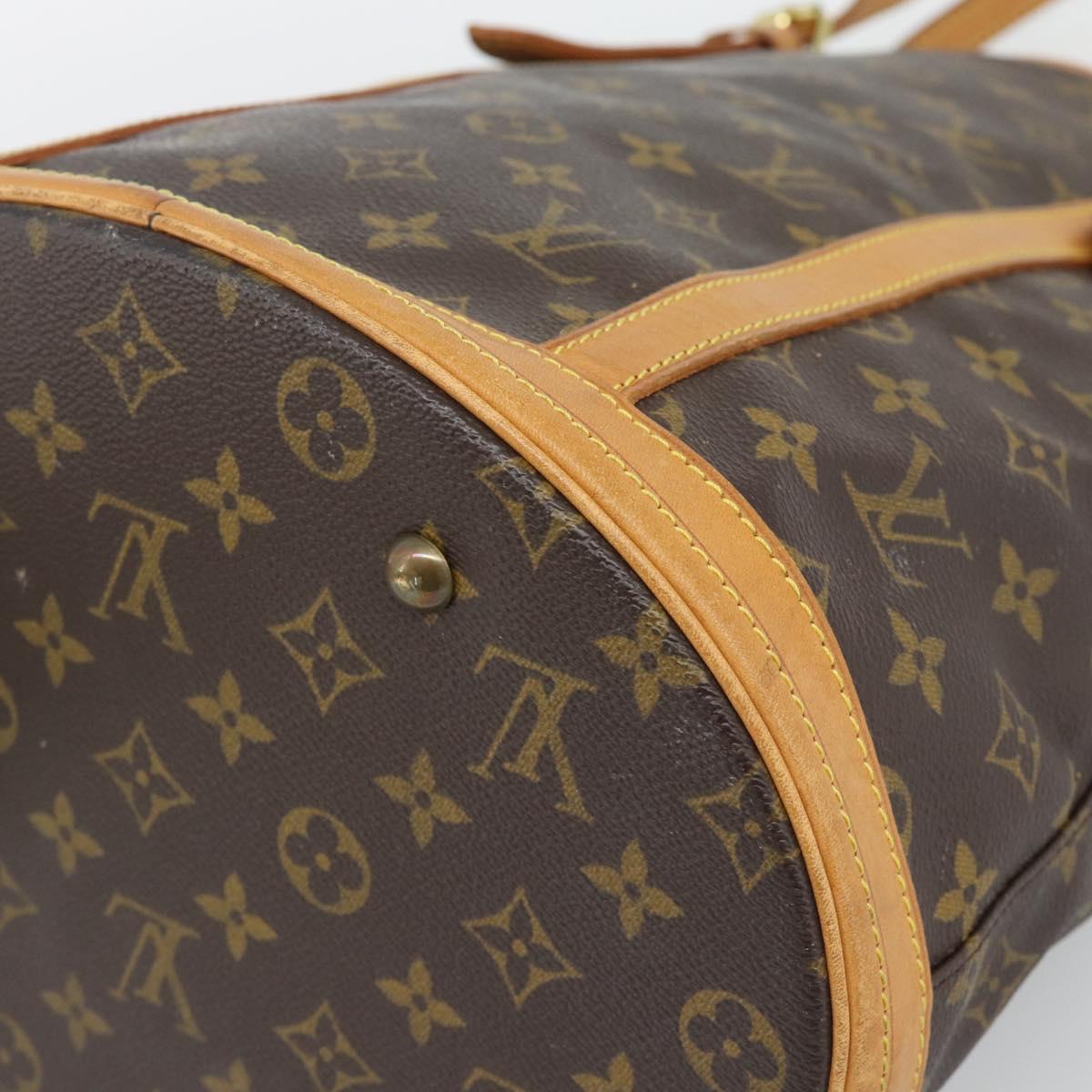 LOUIS VUITTON Monogram Bucket GM Shoulder Bag M42236 LV Auth 196223