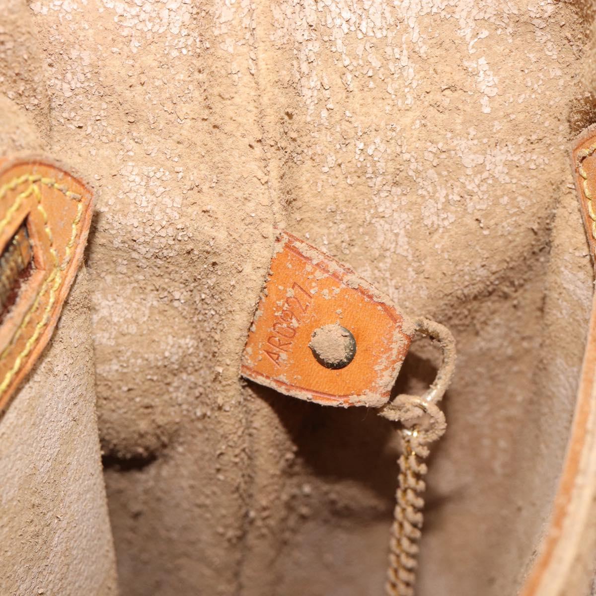 LOUIS VUITTON Monogram Bucket GM Shoulder Bag M42236 LV Auth 196223