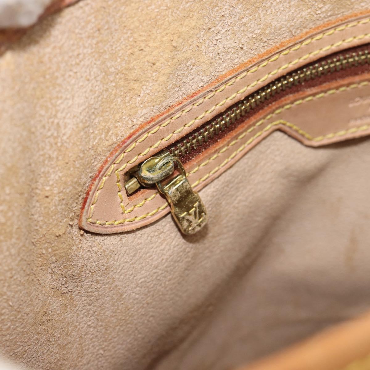 LOUIS VUITTON Monogram Bucket GM Shoulder Bag M42236 LV Auth 196227