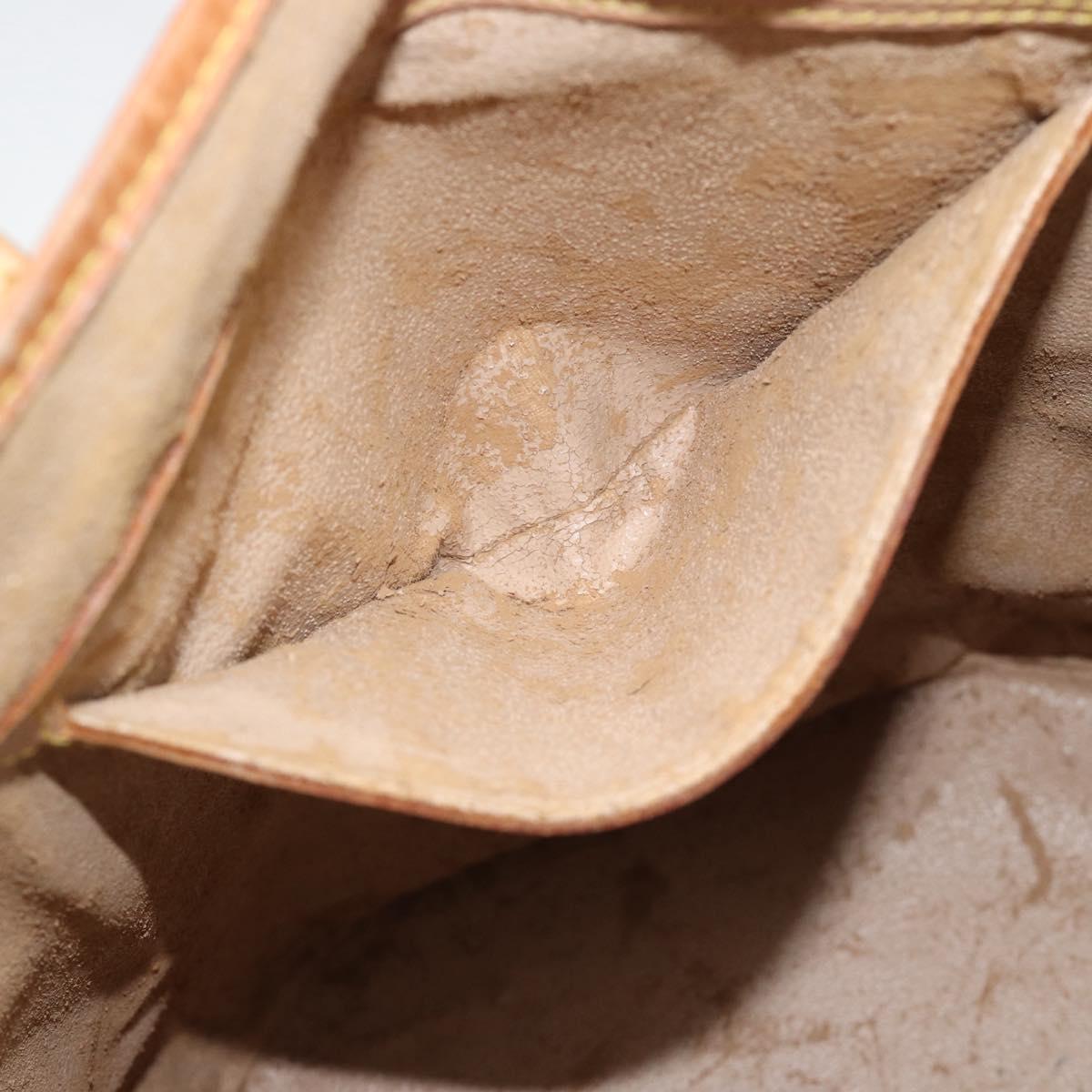 LOUIS VUITTON Monogram Bucket GM Shoulder Bag M42236 LV Auth 196227