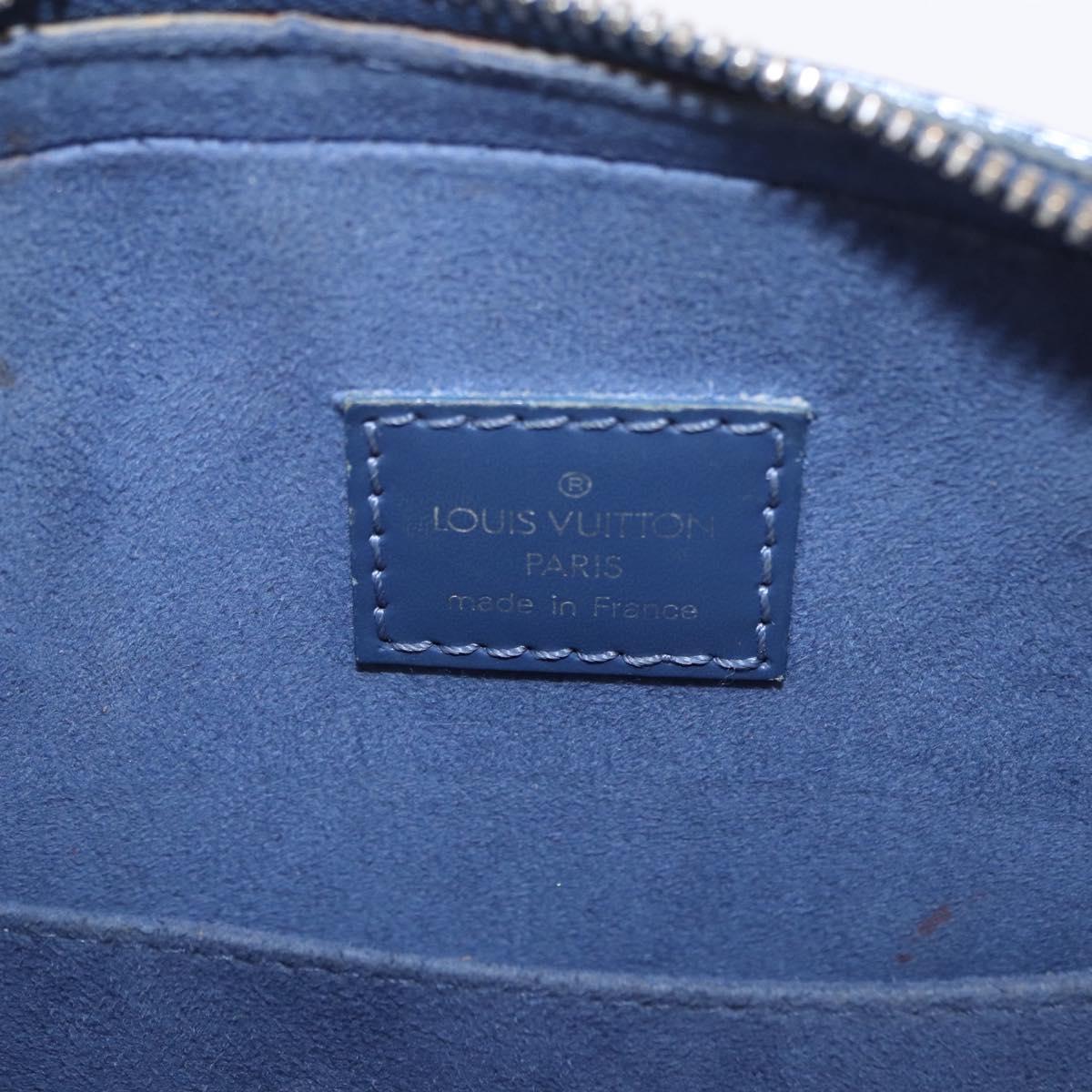 LOUIS VUITTON Epi jasmine Hand Bag Myrtille M5278G LV Auth 196239