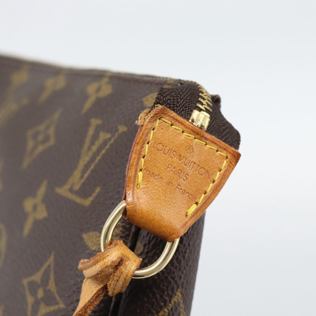 LOUIS VUITTON Monogram Pochette Accessoires Pouch M51980 LV Auth 196244