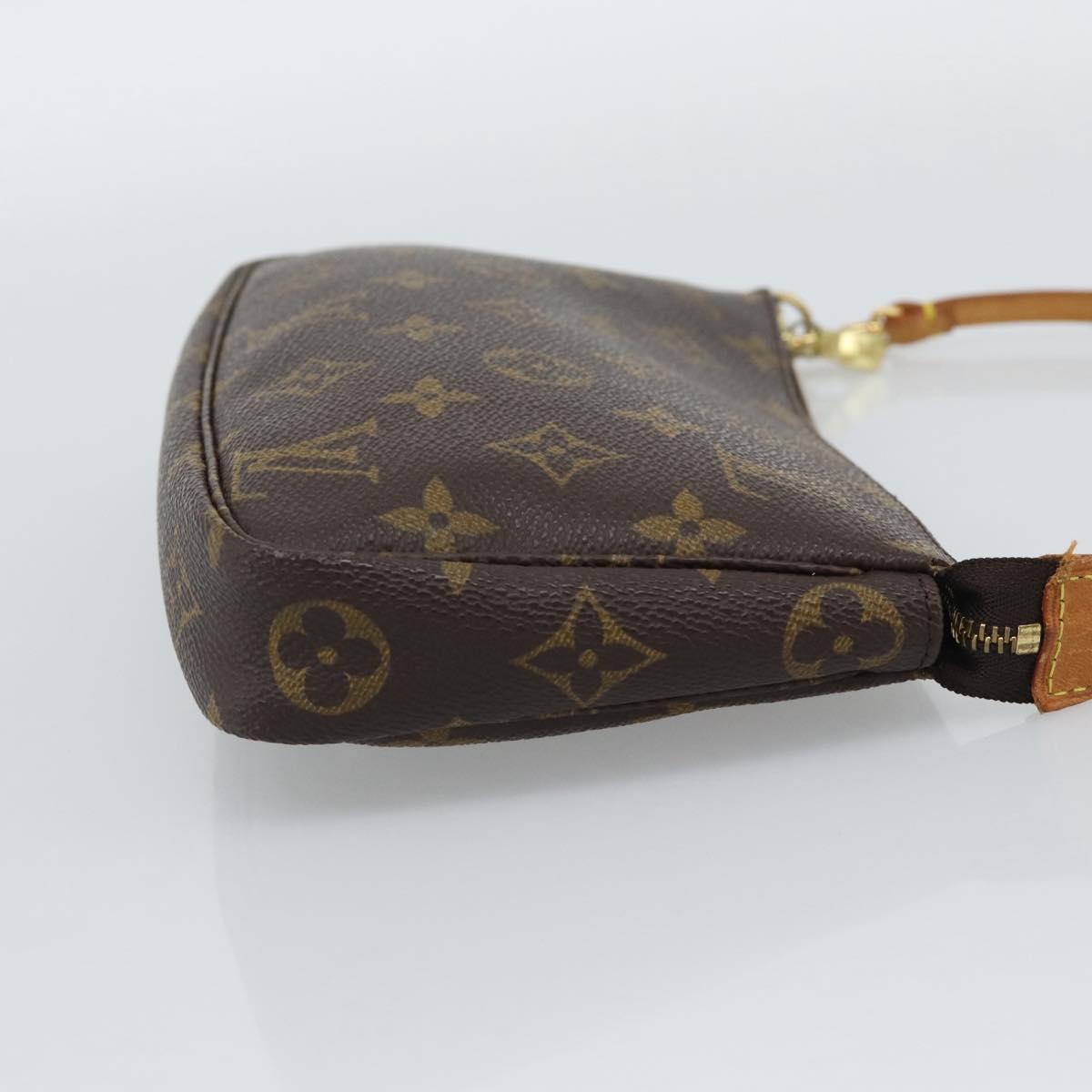 LOUIS VUITTON Monogram Pochette Accessoires Pouch M51980 LV Auth 196244