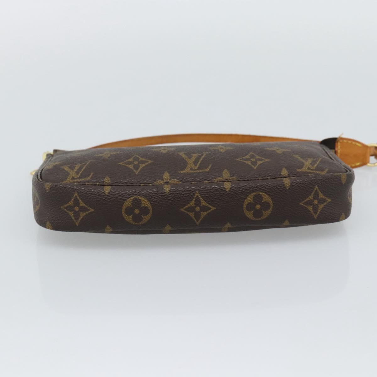 LOUIS VUITTON Monogram Pochette Accessoires Pouch M51980 LV Auth 196244