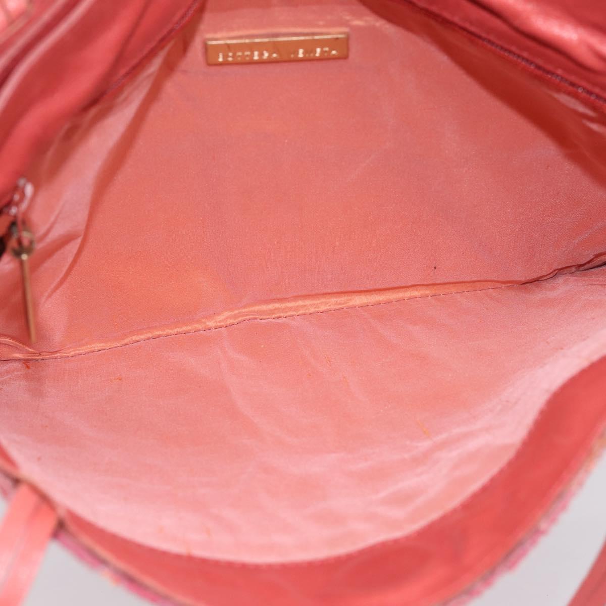 BOTTEGA VENETA INTRECCIATO Tote Bag Leather Pink Auth 196248A
