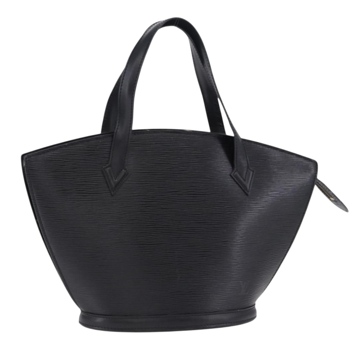 LOUIS VUITTON Epi Saint Jacques Shopping Bag Black M52272 LV Auth 196253