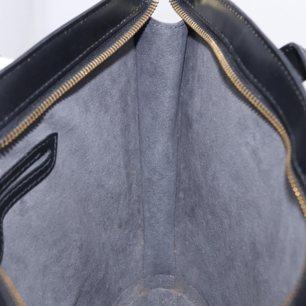 LOUIS VUITTON Epi Saint Jacques Shopping Bag Black M52272 LV Auth 196253