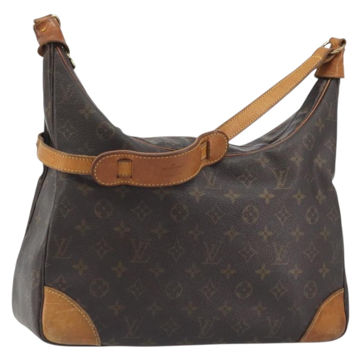 LOUIS VUITTON Monogram Boulogne 35 Shoulder Bag M51260 LV Auth 196254