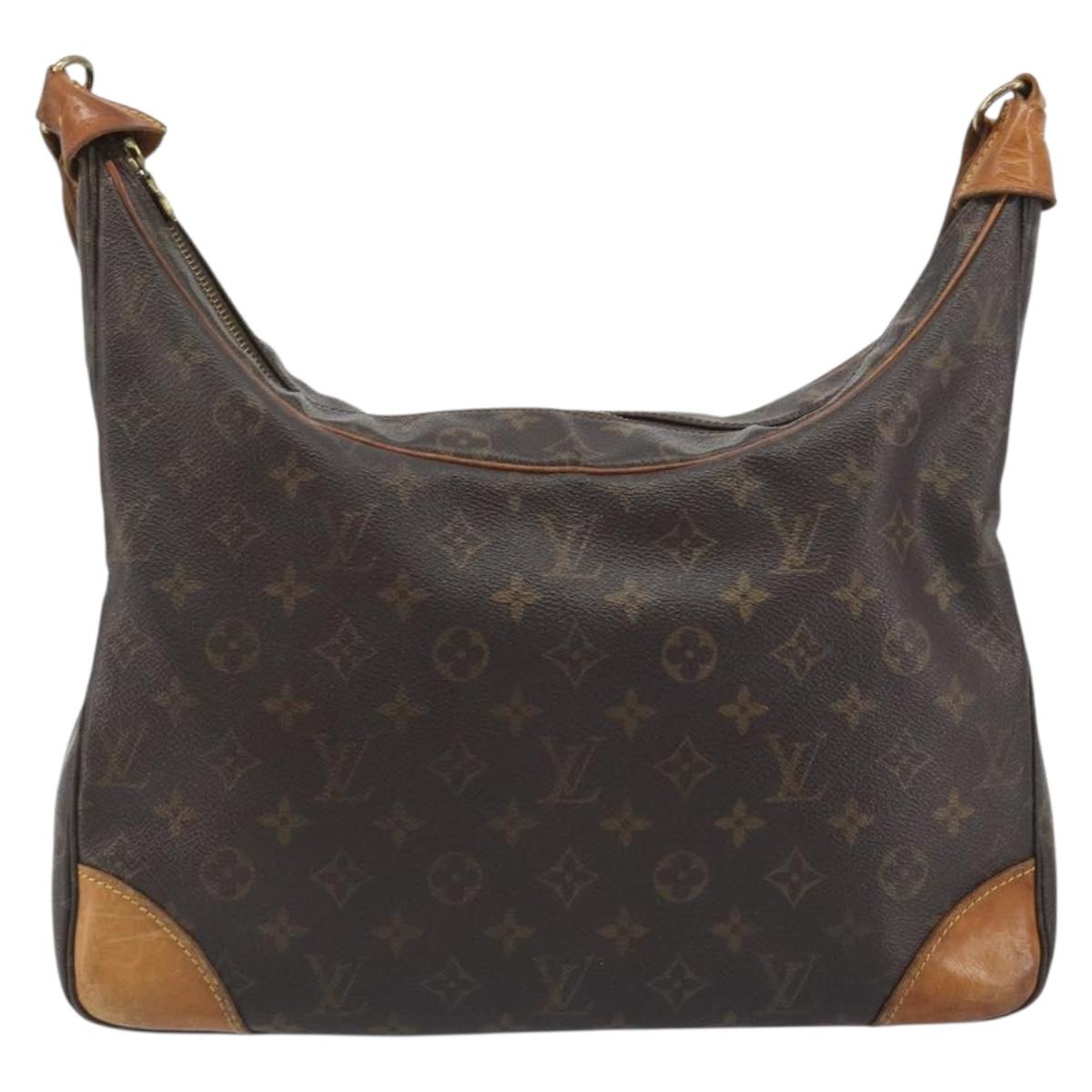 LOUIS VUITTON Monogram Boulogne 35 Shoulder Bag M51260 LV Auth 196254