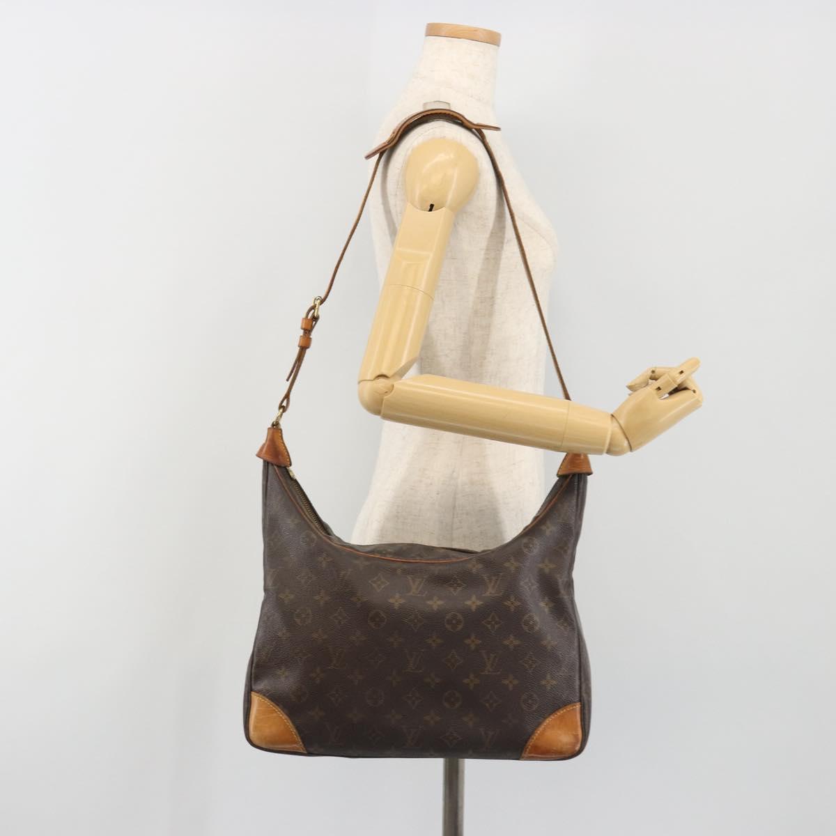 LOUIS VUITTON Monogram Boulogne 35 Shoulder Bag M51260 LV Auth 196254