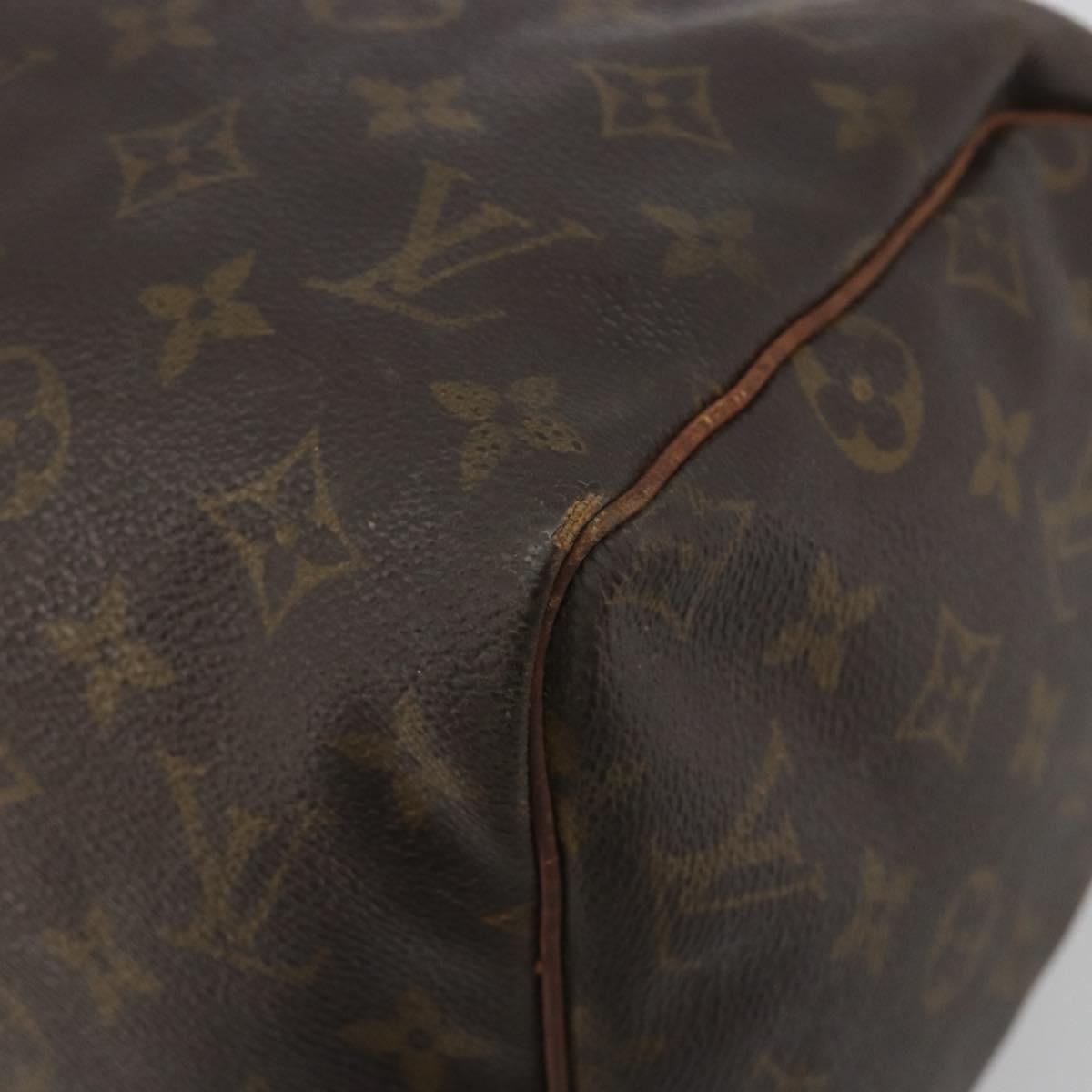 LOUIS VUITTON Monogram Speedy 30 Hand Bag M41526 LV Auth 196255