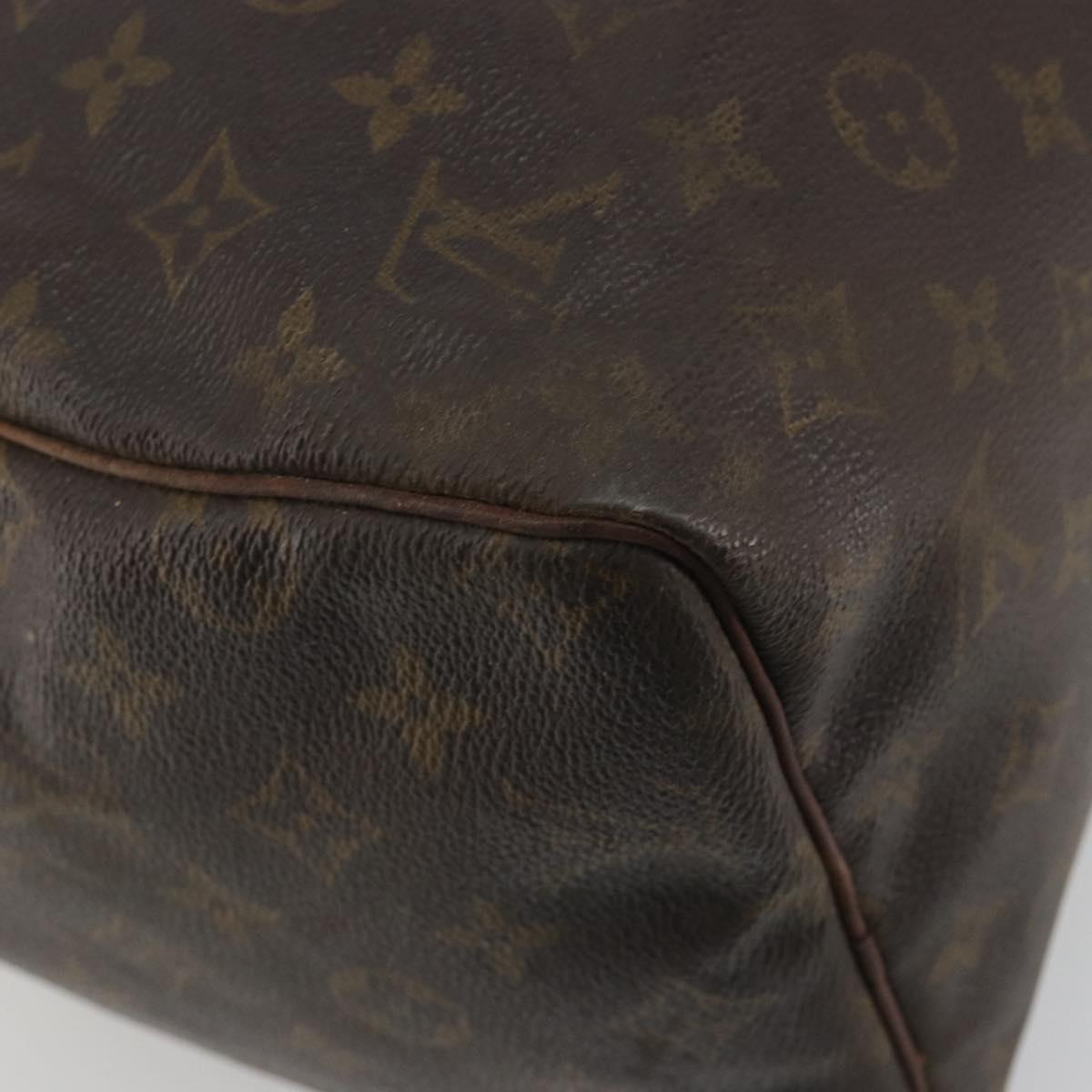 LOUIS VUITTON Monogram Speedy 30 Hand Bag M41526 LV Auth 196255